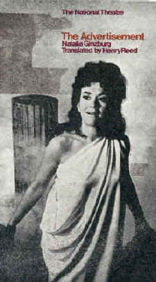 Program from a 1972 staging of Natalia Ginzburg's Advertisement