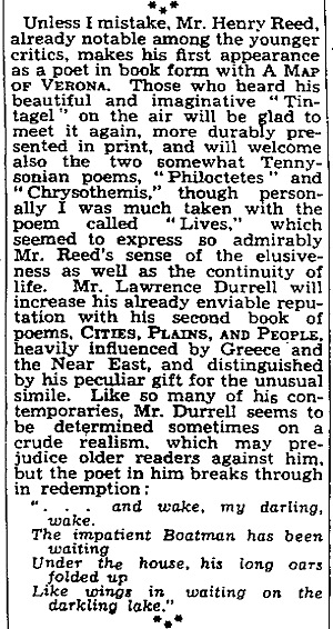 Observer blurb