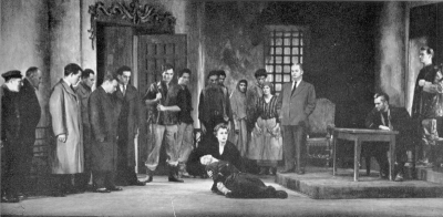 1955 performance of Ugo Betti's Queen and the Rebels. Queen and the Rebels