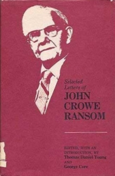 Selected Letters of John Crowe Ransom Book cover